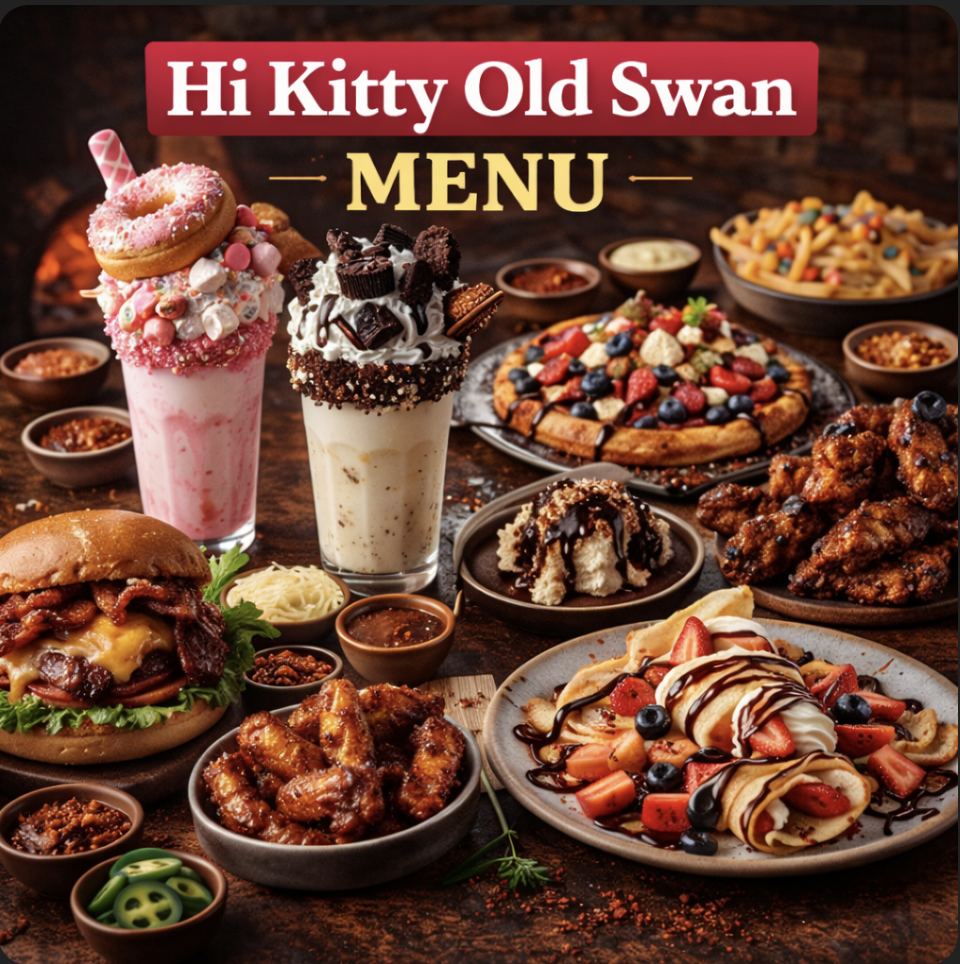 featured image of hi kitty old swan