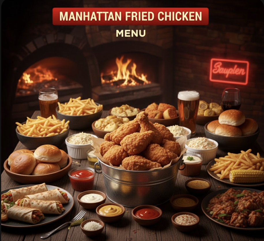 featured image of manhattan fried chicken