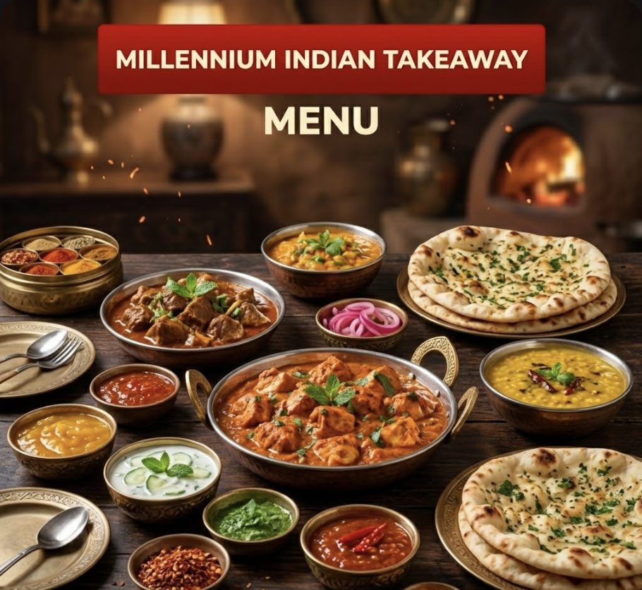 featured image of millennium indian takeaway