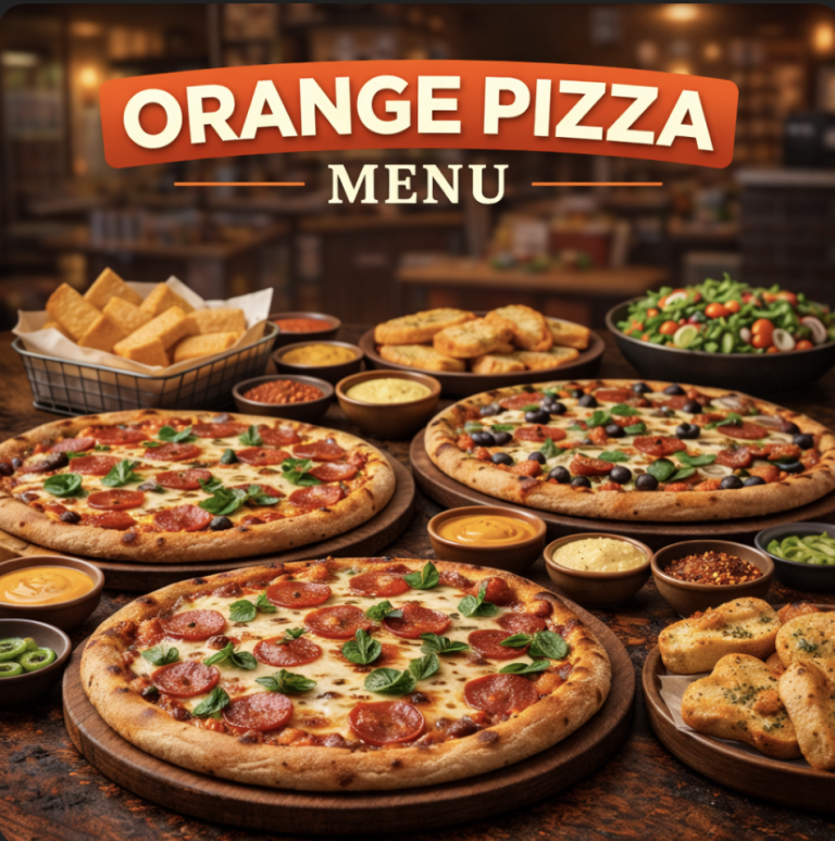 featured image of orange pizza