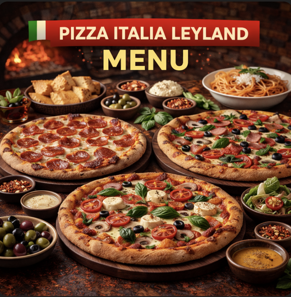 featured image of pizza italia leyland