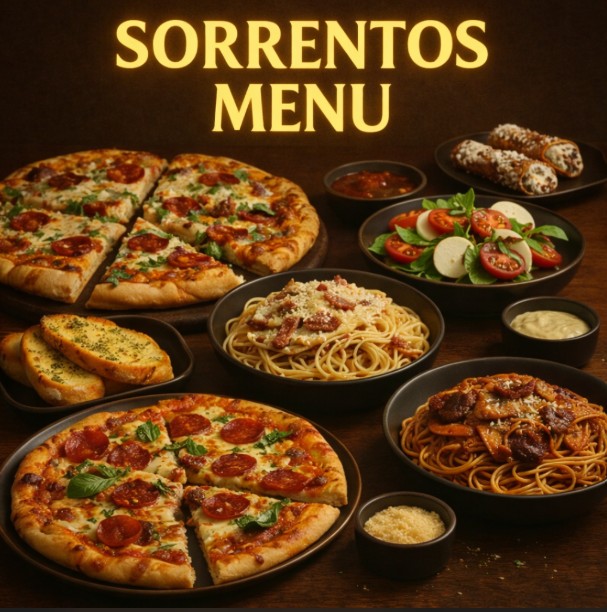 featured image of sorrentos menu menuspotuk