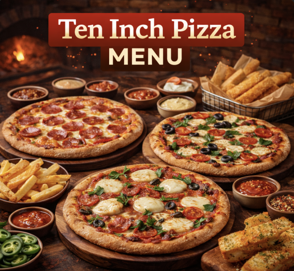 featured image of ten inch pizza