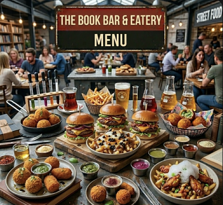 featured image of the book bar amp eatery
