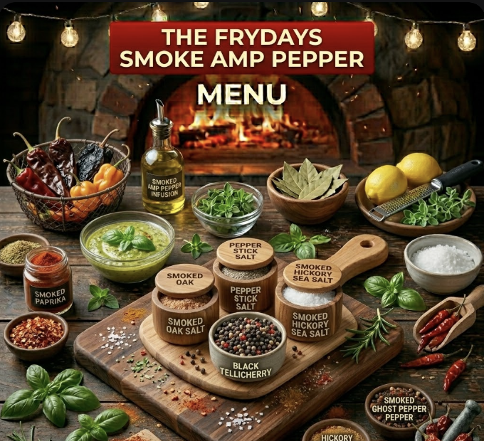 featured image of the frydays smoke amp pepper