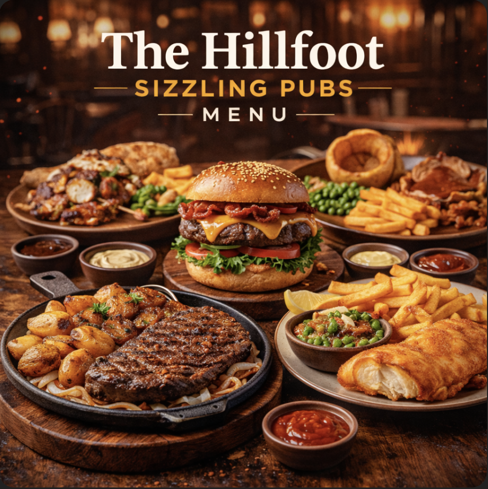 featured image of the hillfoot sizzling pubs