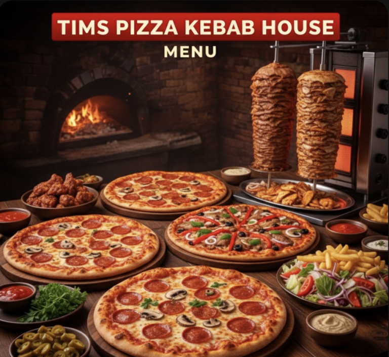 featured image of tims pizza kebab house