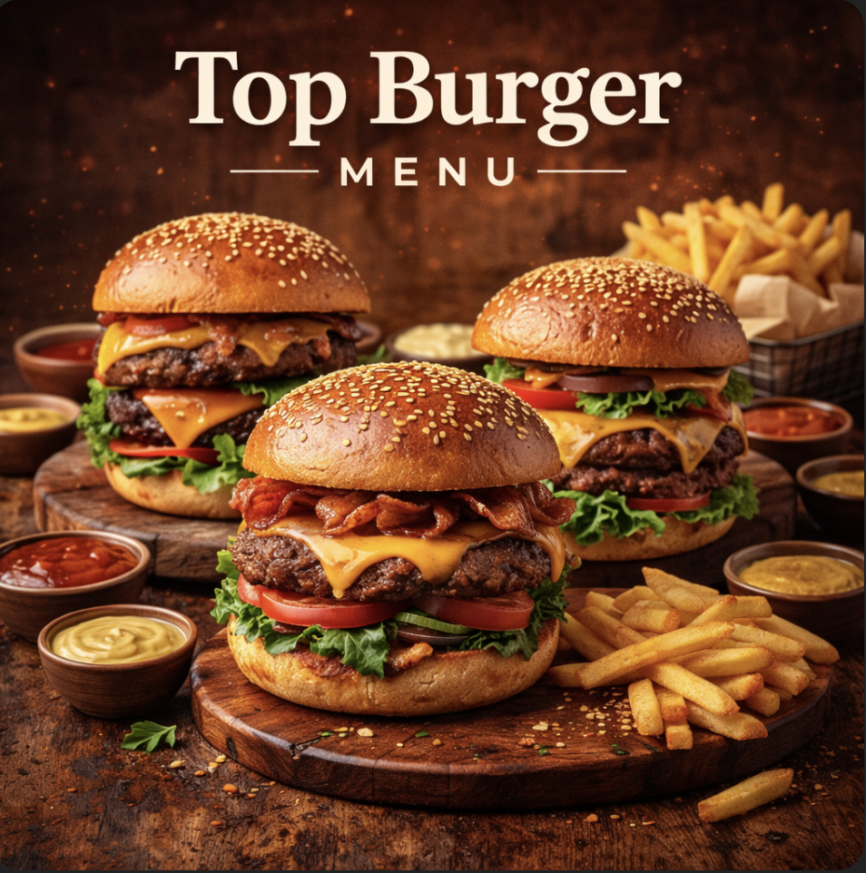 featured image of top burger