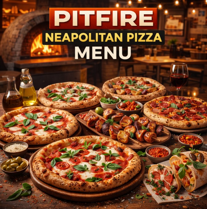 featured image of Pitfire neapotilian pizza restaurant menu menupsotuk