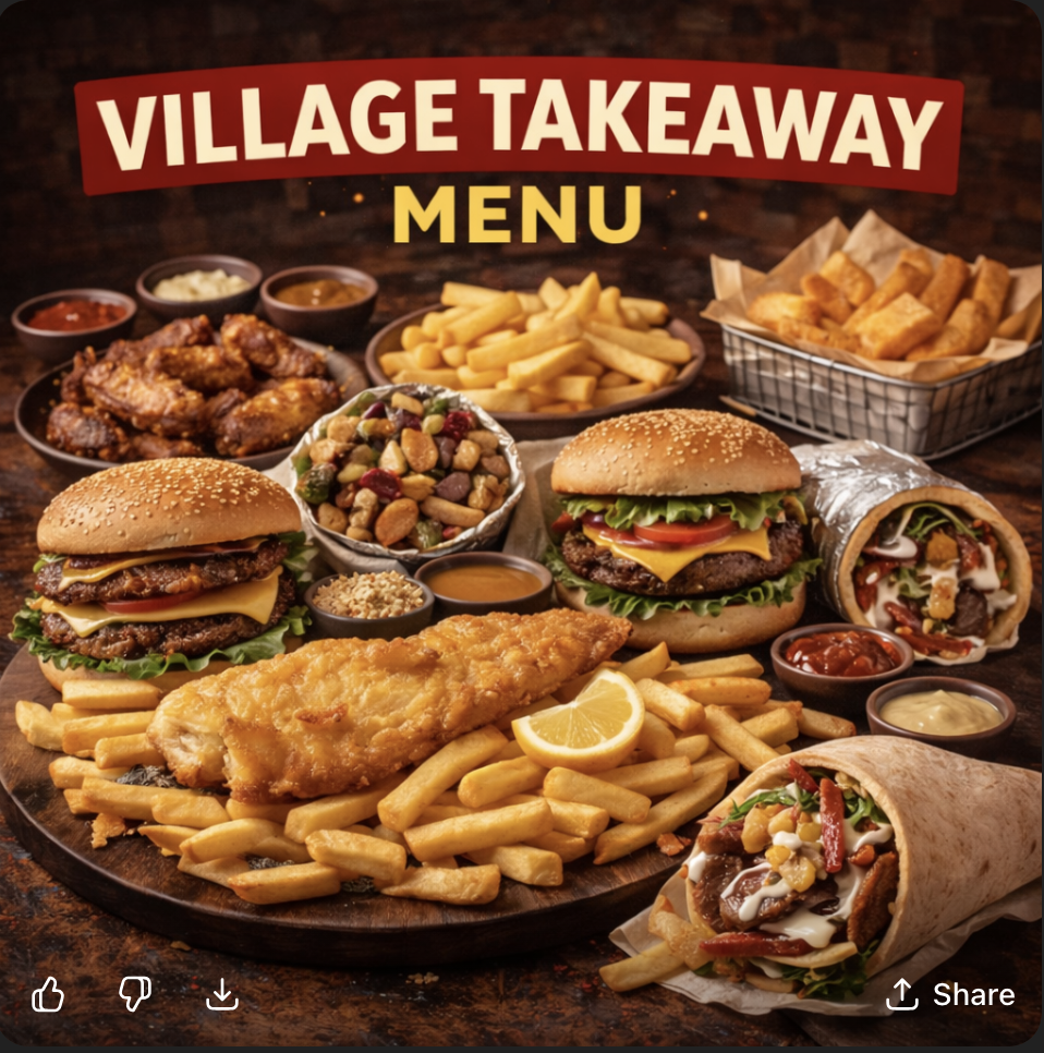 featured image of village takeaway