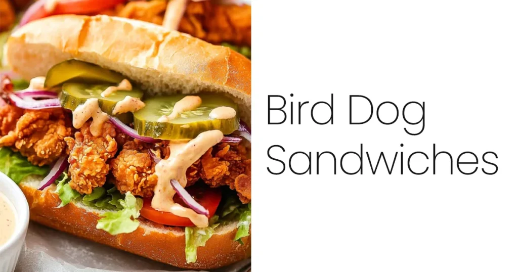 Bird Dog Sandwiches