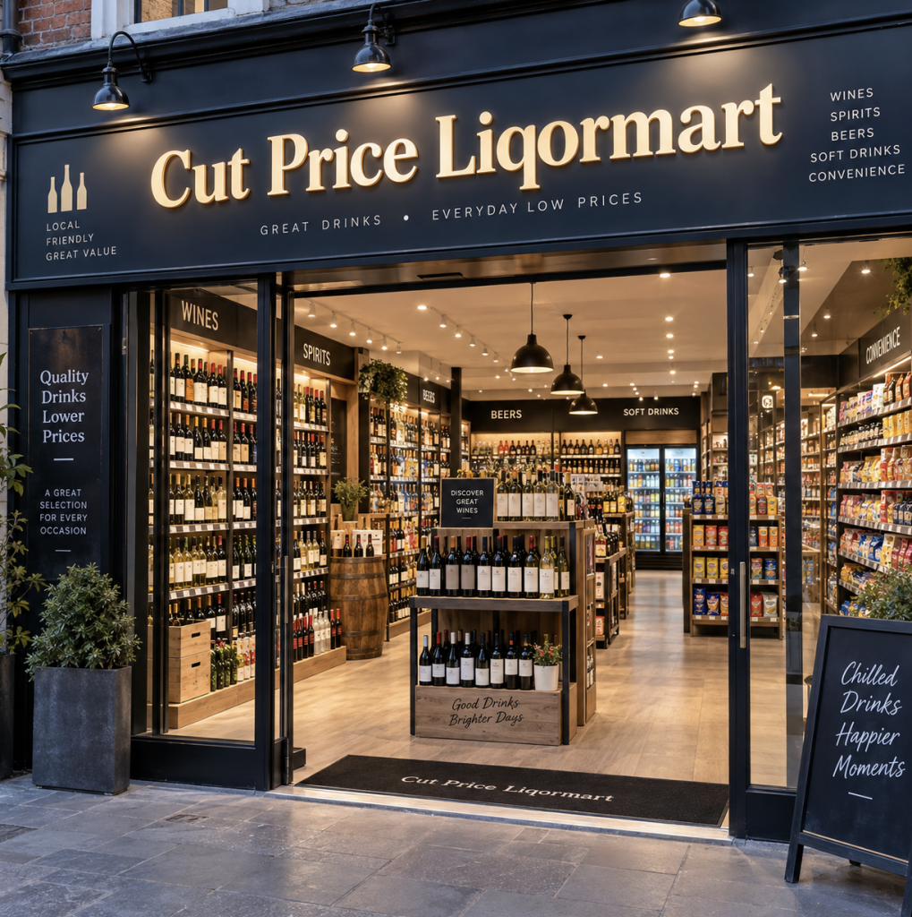 Cut Price Liqormart menuspot